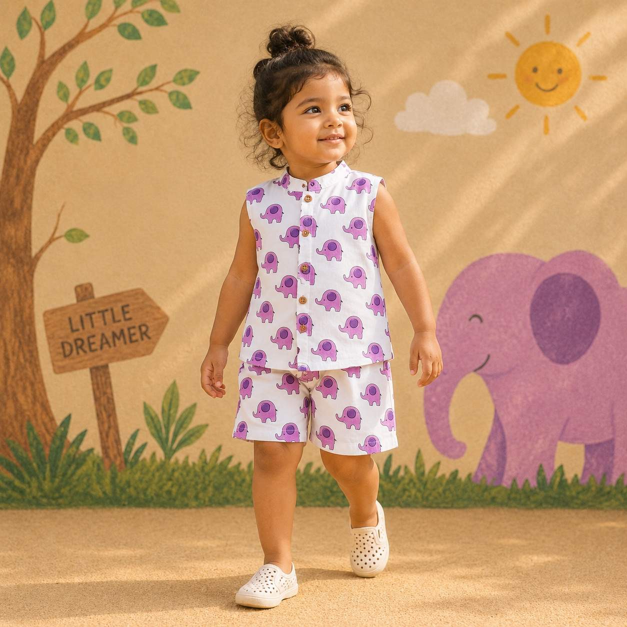 Ellie Pop Sleeveless Co-ord Set