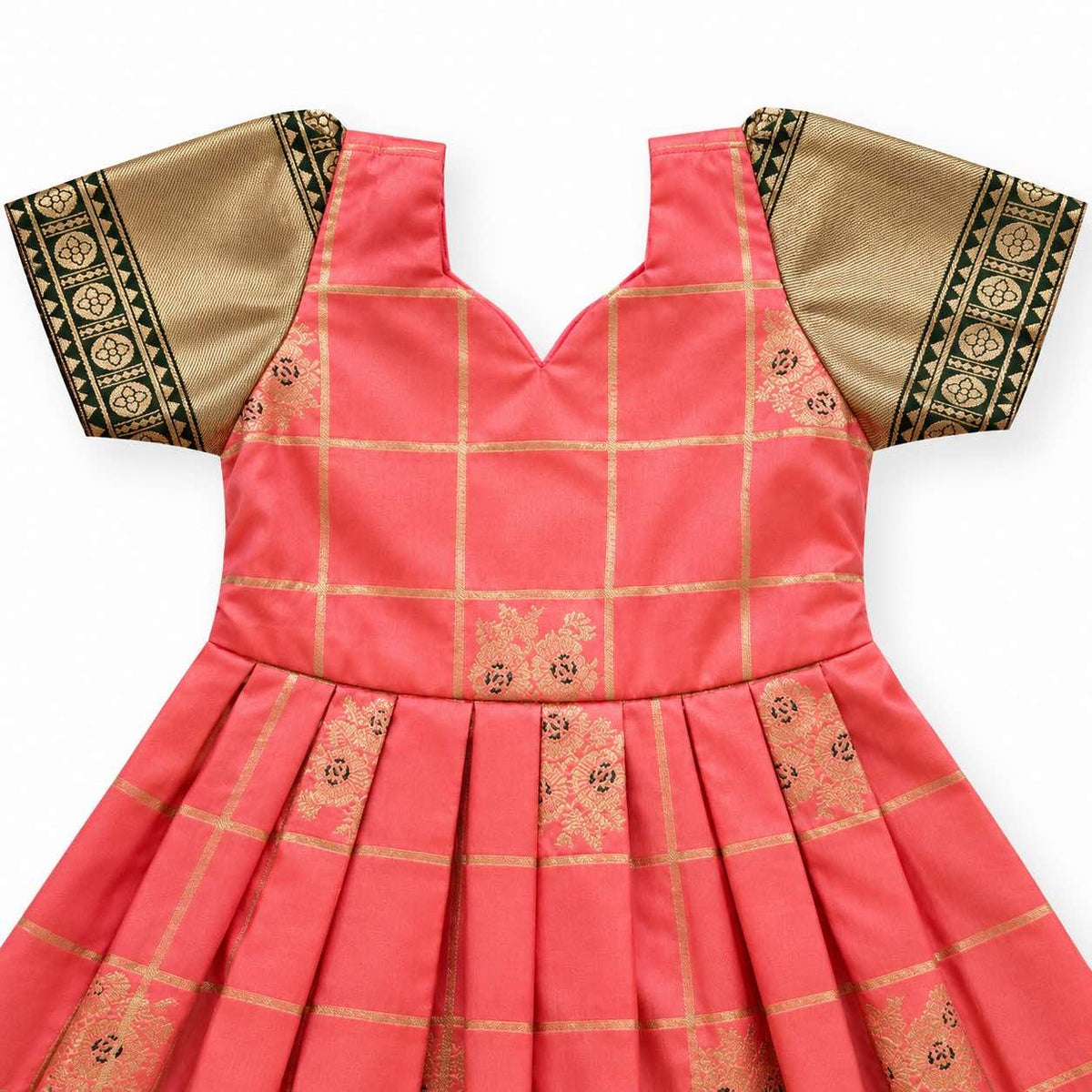 Pink jasmine Ethnic Frock