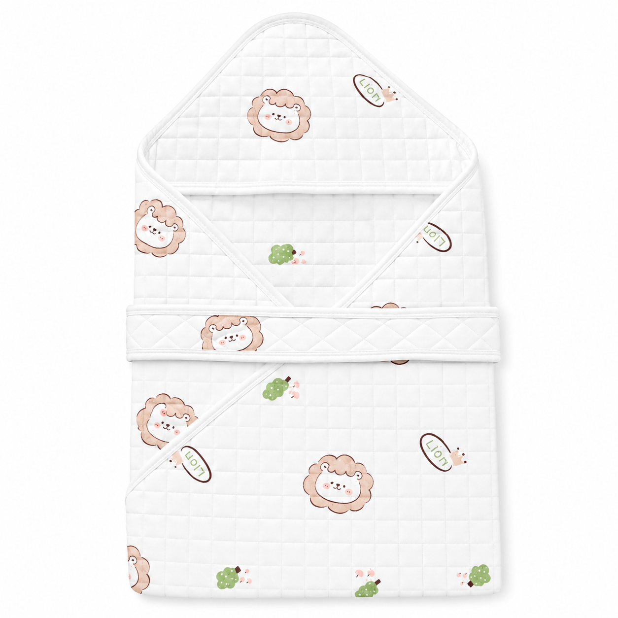 Hooded Towel wrapper - Lion