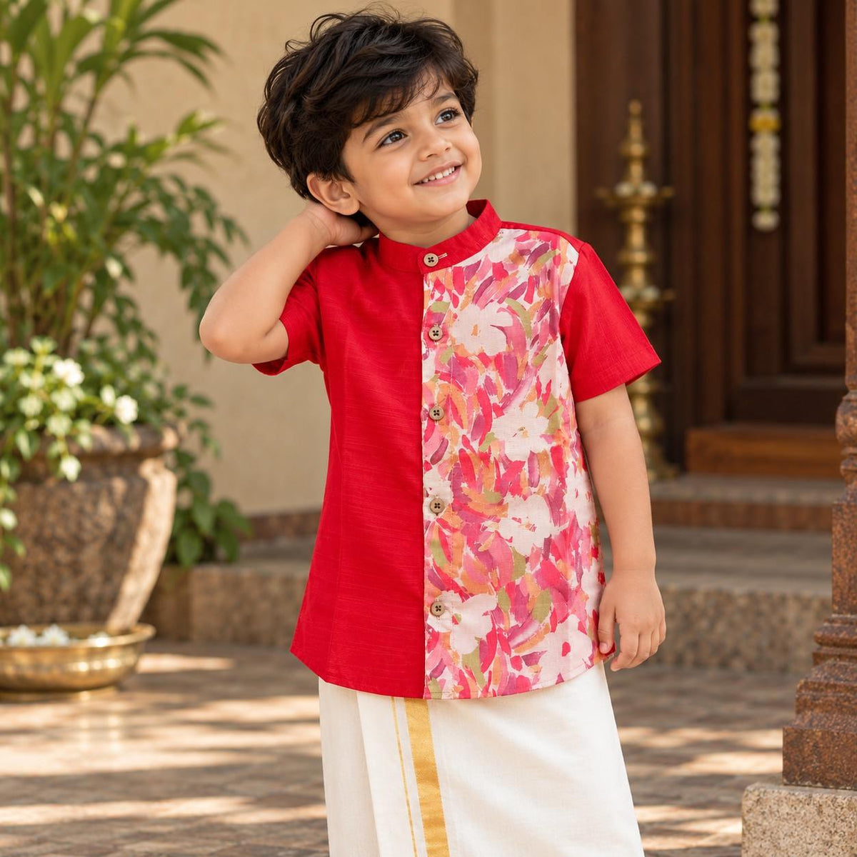 Ruby Bloom Ethnic Shirt