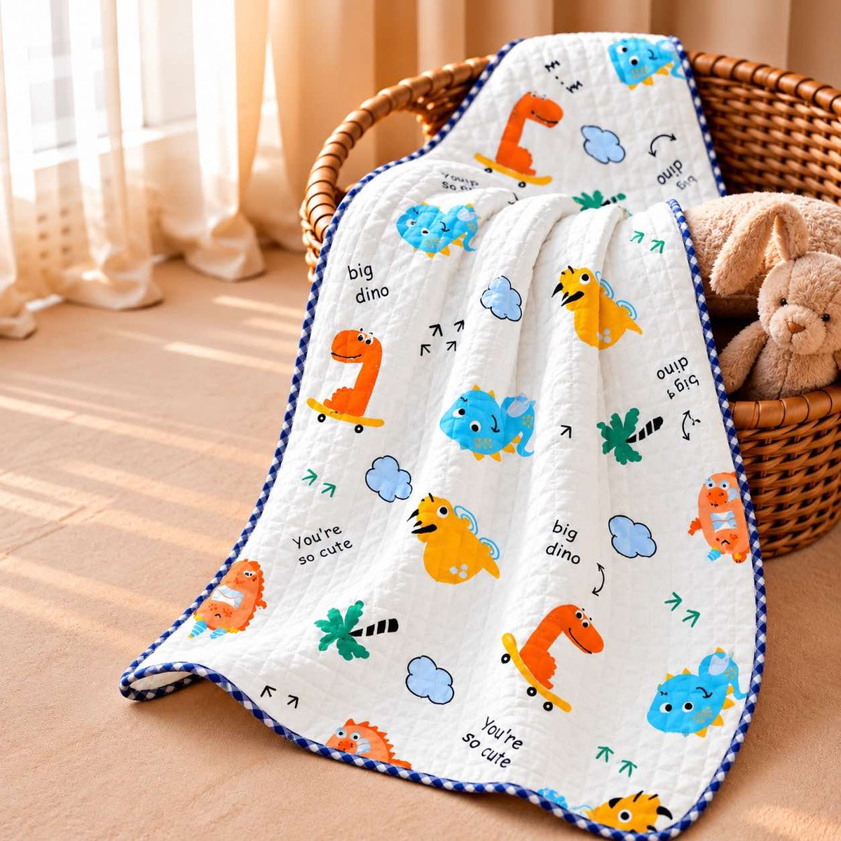 Dion -2 layer Blanket 85*85cm