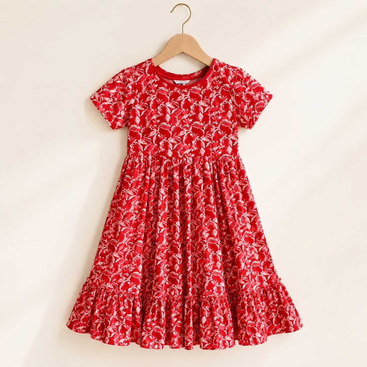 Maternity wear - red floral