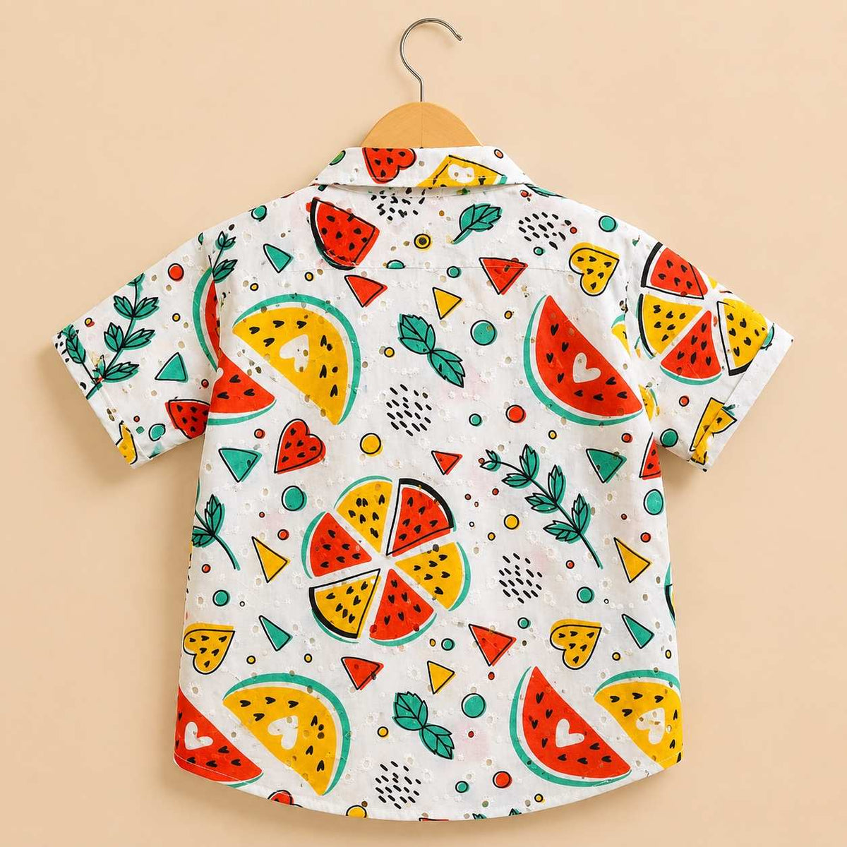 Hakoba sleeve shirt- watermelon