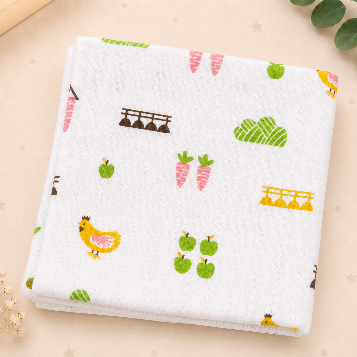 Farm -Muslin Towel