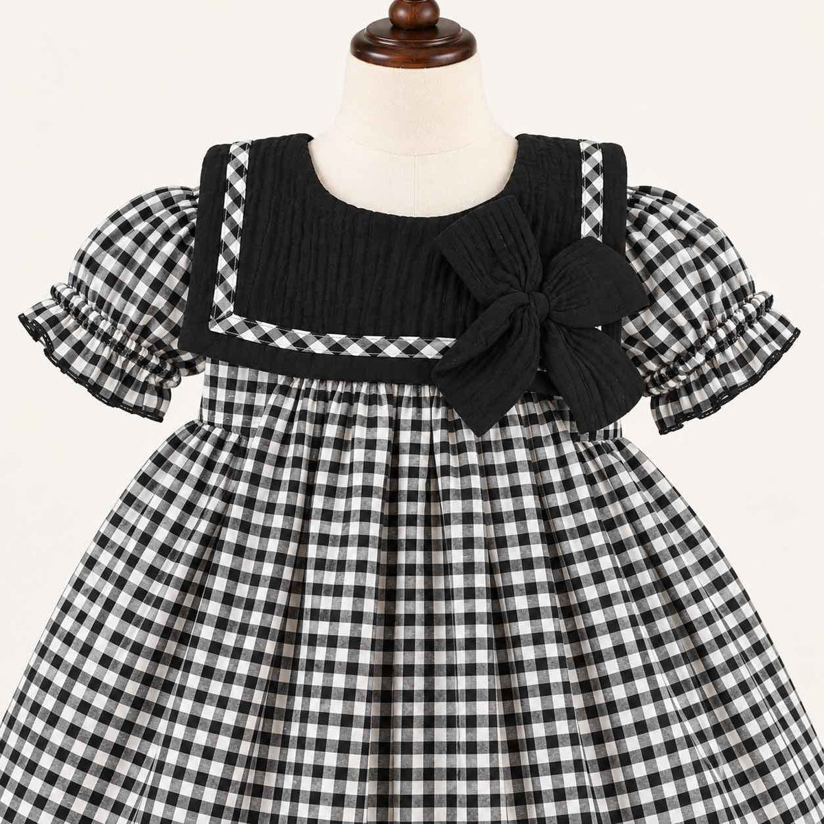 Black Sailor Collar frock