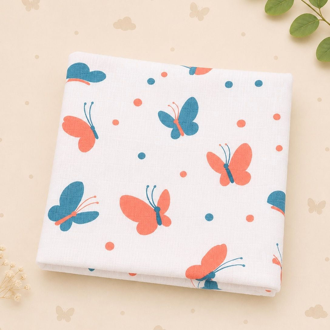 A Butterfly-Muslin Towel