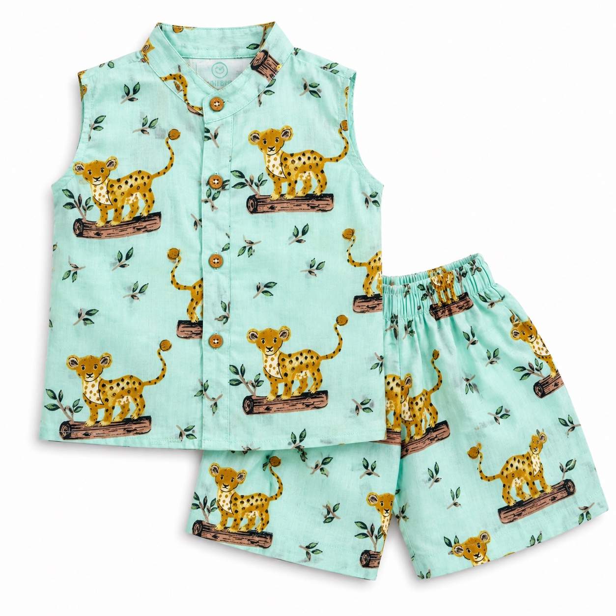 Leopard Sleeveless Co-ord Set