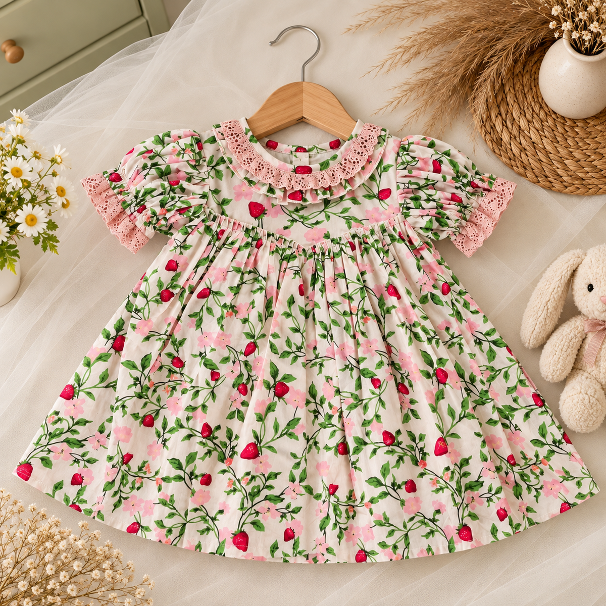Strawberry Blossom-Frock