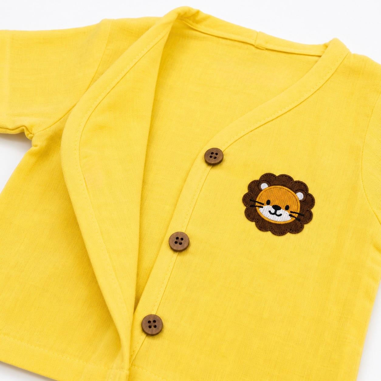Muslin Jabla set-Crinkle- Lion