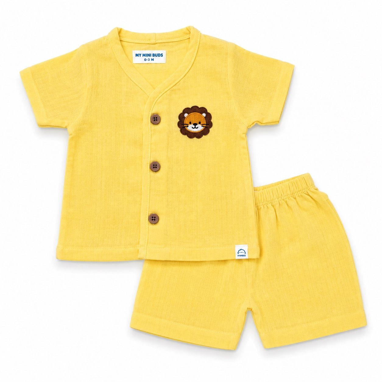 Muslin Jabla set-Crinkle- Lion