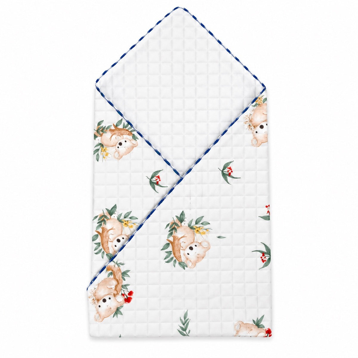 Teddy bear -2 layer Blanket 85*85cm
