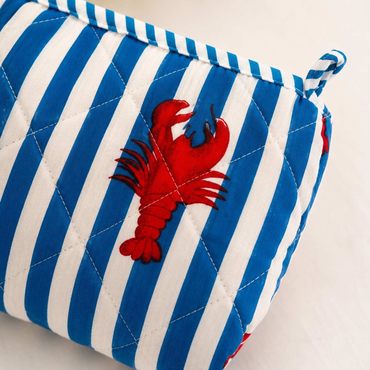 Pack of 3_ Blue Stripe- Toiletry bag