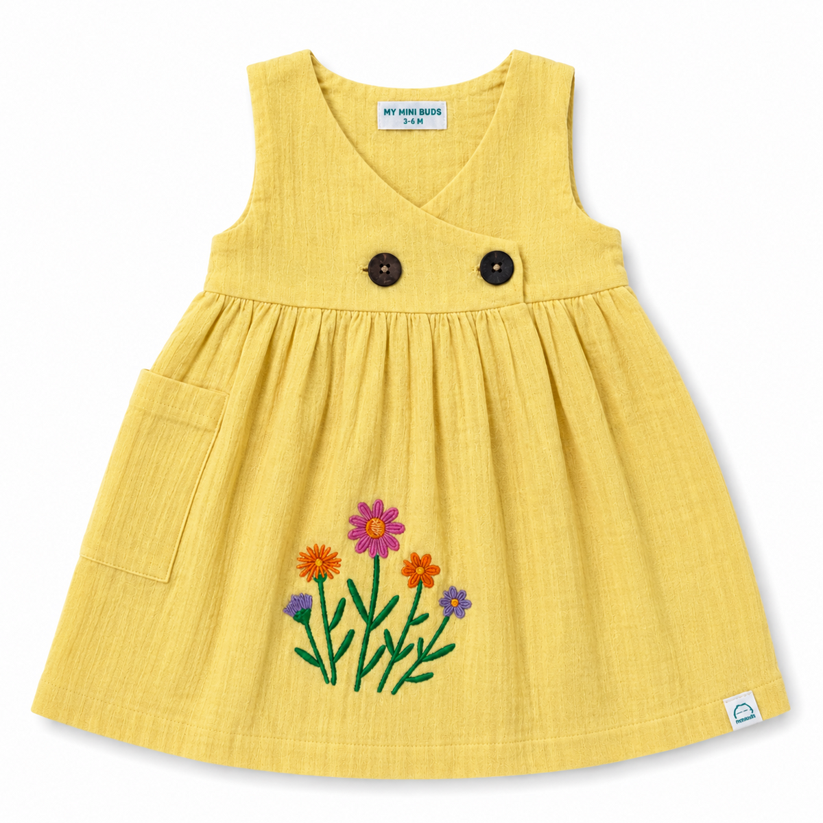 Yellow Kimono Frock
