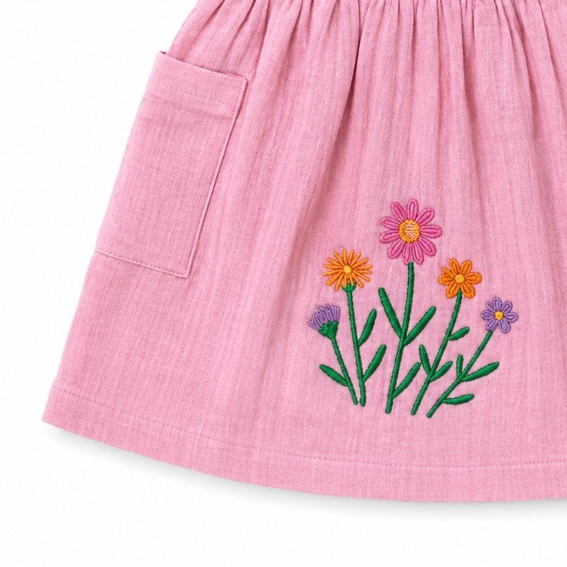 Pink  Kimono Frock