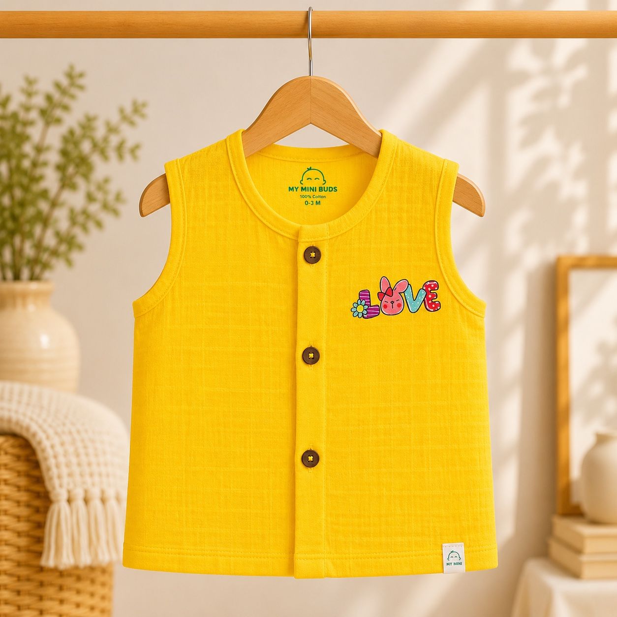Muslin Jhabla-A Yellow Love