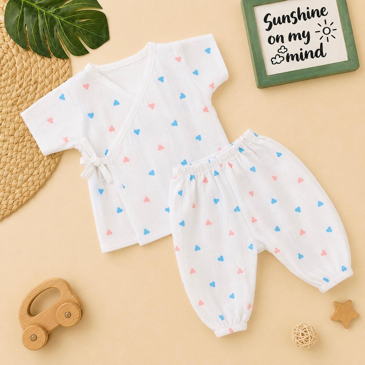 Colour full Hearts - Kimonos set
