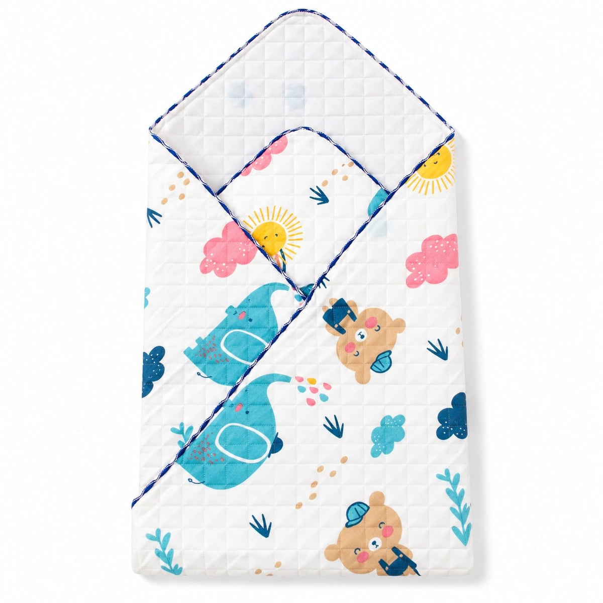 Wild animal -2 layer Blanket 85*85cm