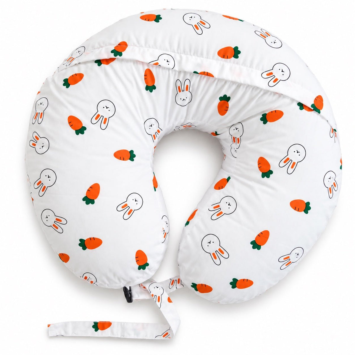 Feeding Pillow- Carrot print