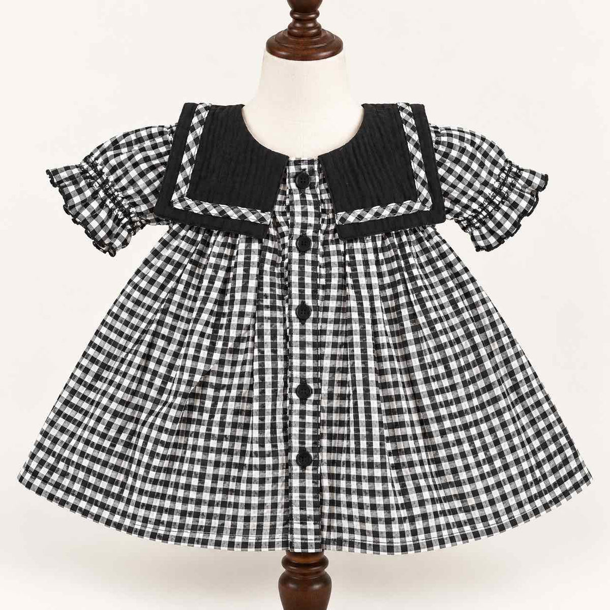 Black Sailor Collar frock