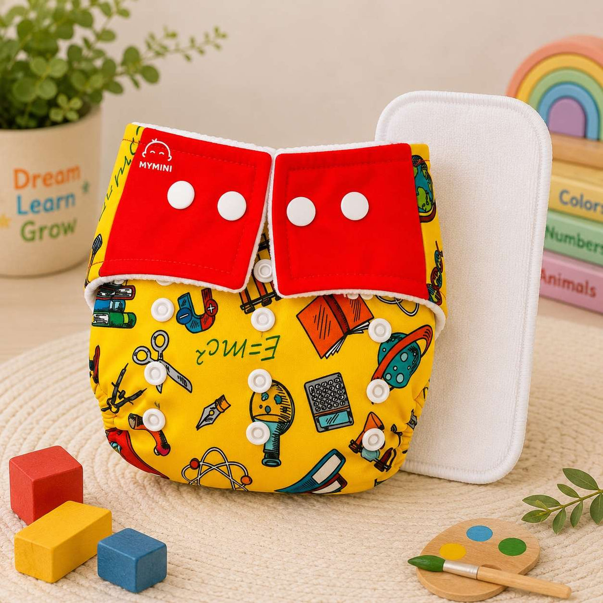 A Reusable Cloth Diaper-combo of 5_ Save 5% (Assorted)