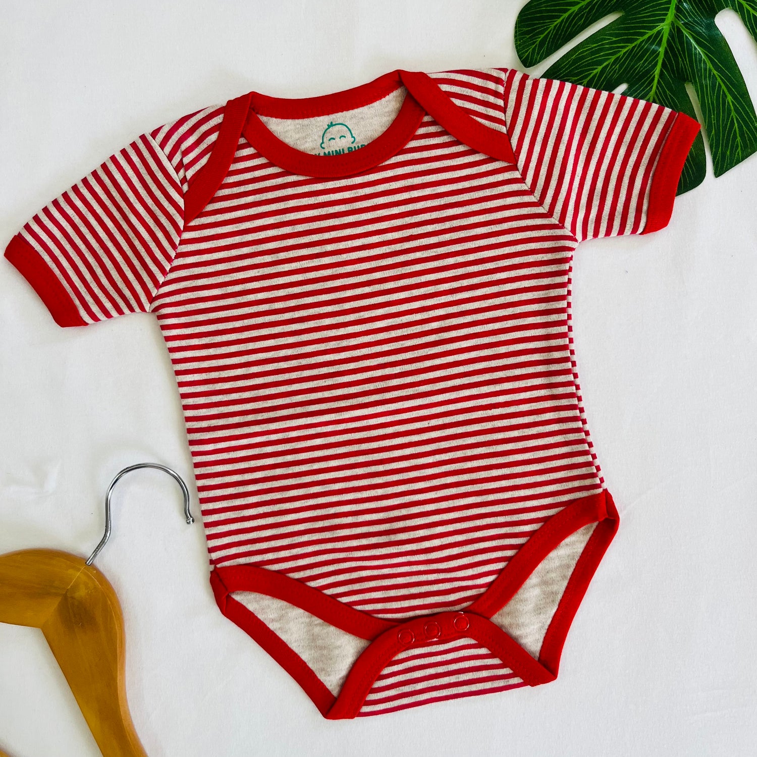 Red Stripes - Rompers