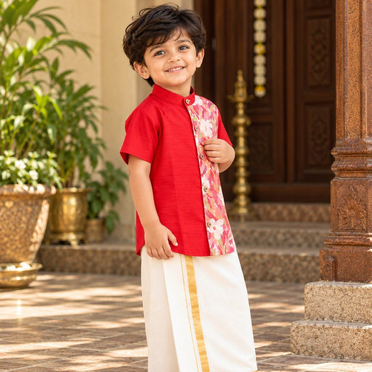 Ruby Bloom Ethnic Shirt