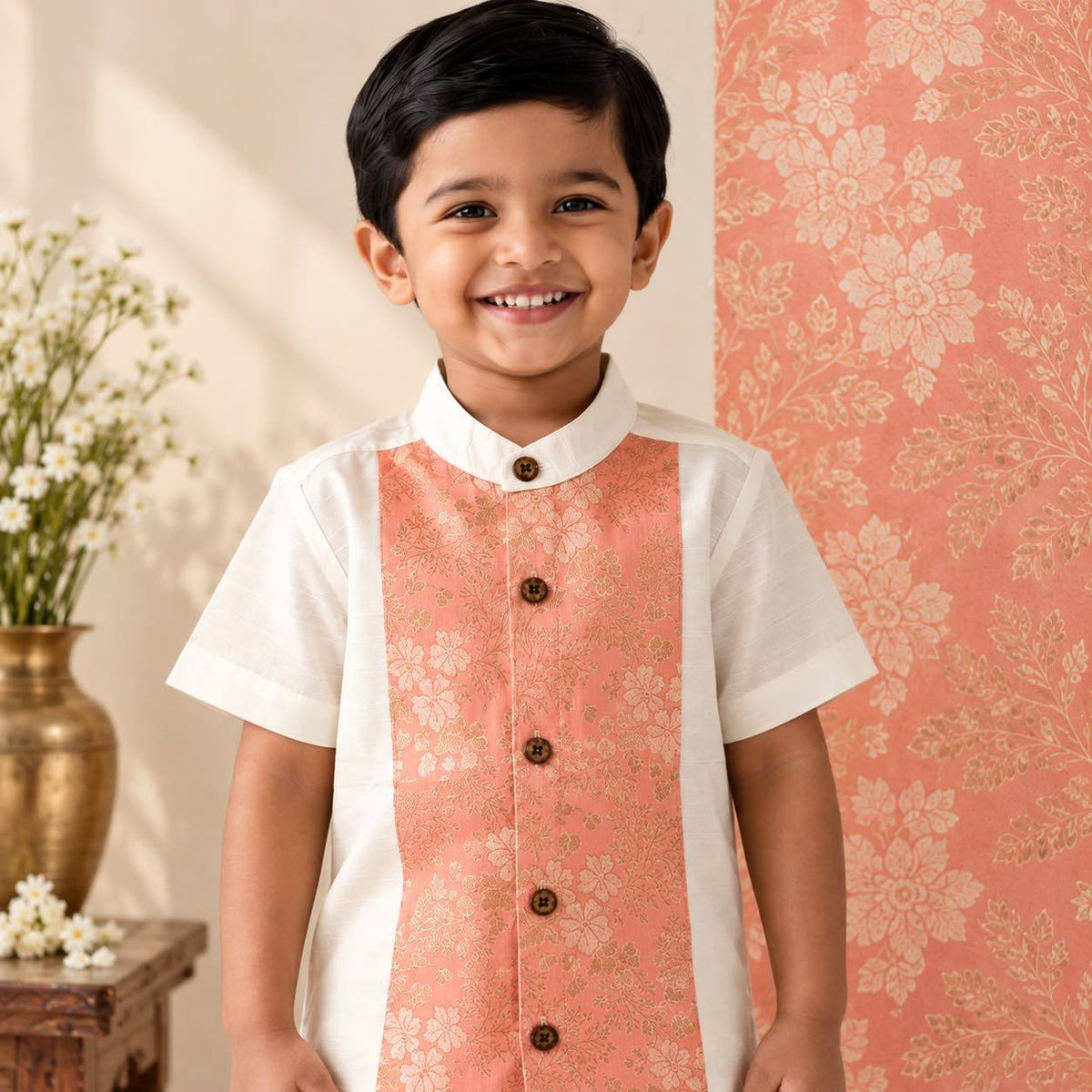 Kids Ethnic - Ponniyin Royal Shirt