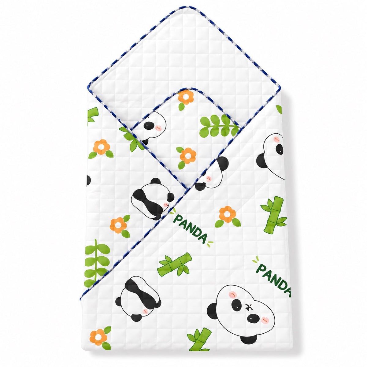 Panda -2 layer Blanket 85*85cm