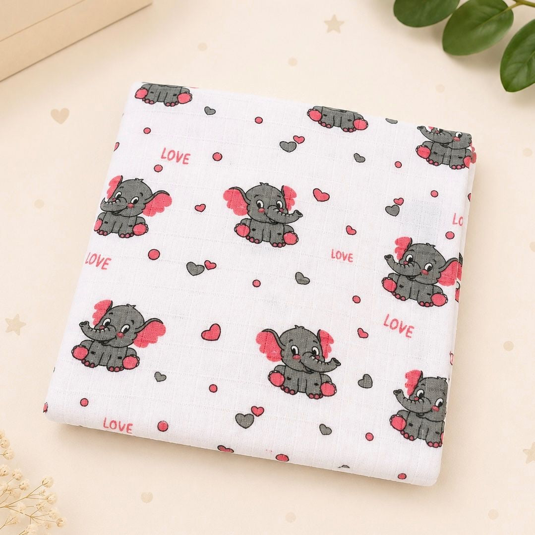 A Elephant-Muslin Towel
