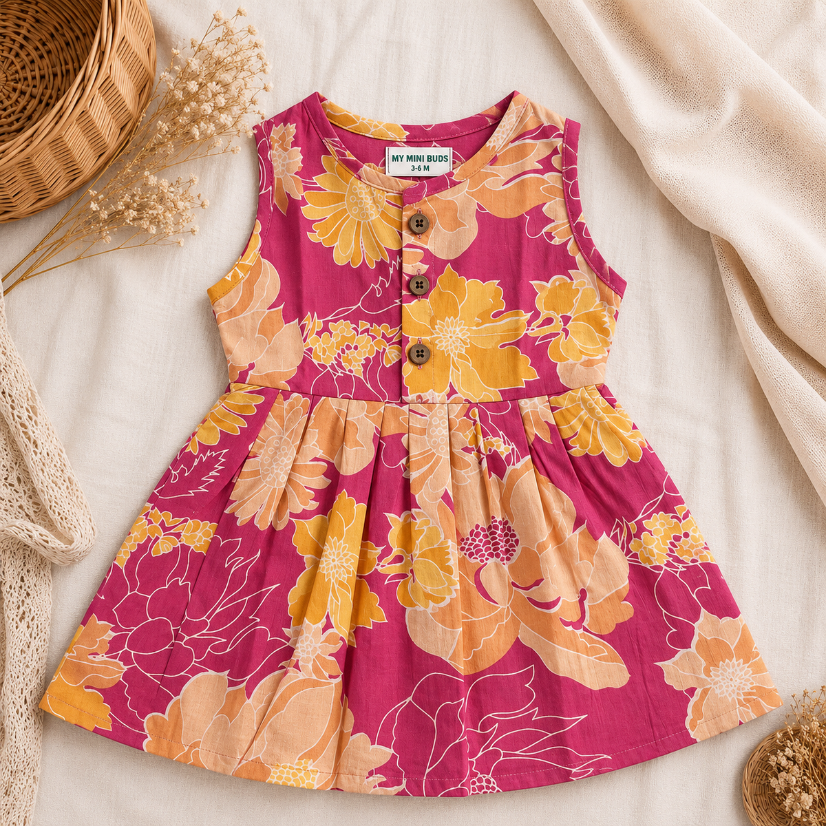 Cotton Frock- Floral print