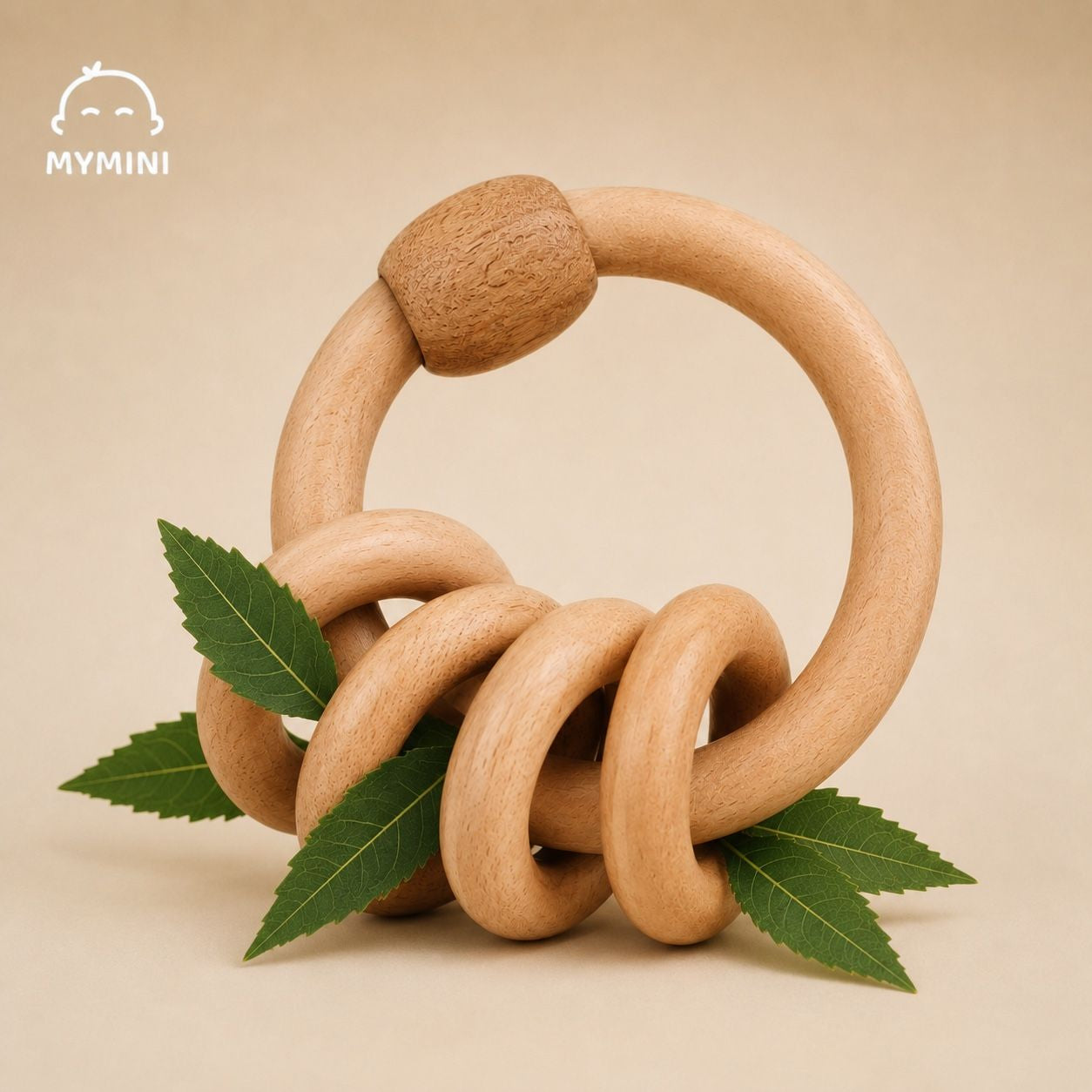 Ring Rattle -Neem Wooden Teether