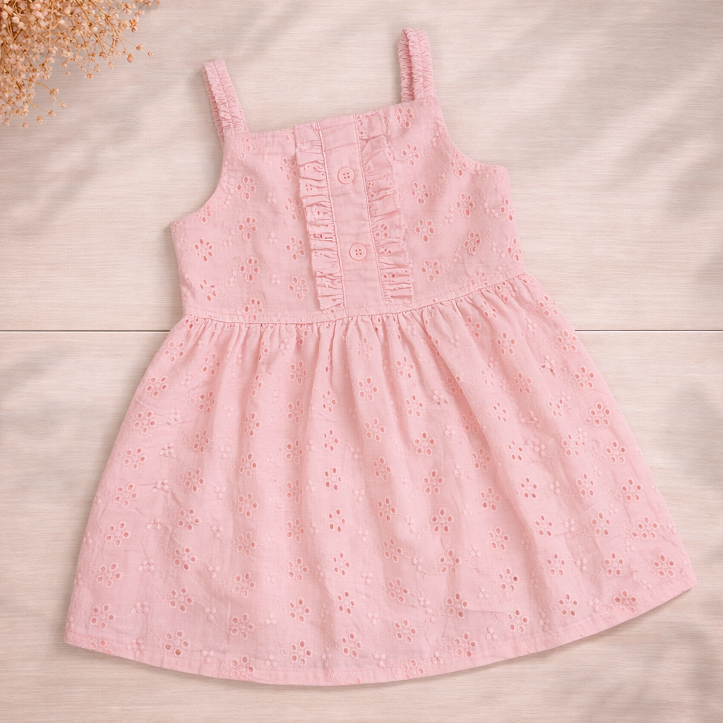 Hakoba Frock - Pink