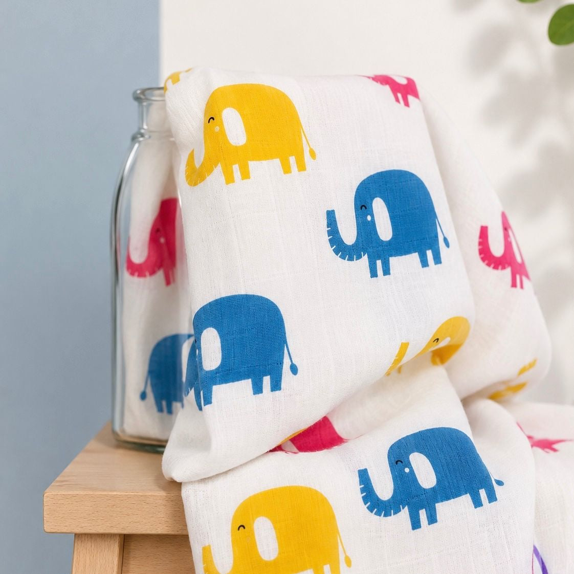 Pack of 5 (Assorted) -Muslin Towel- First Combo