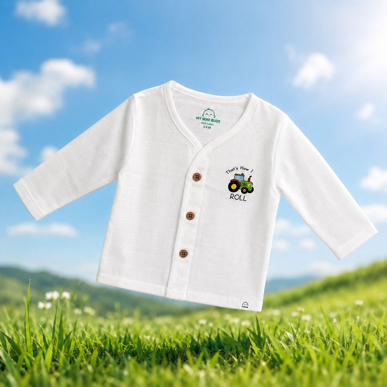Muslin full sleeve Jabla- Tractor
