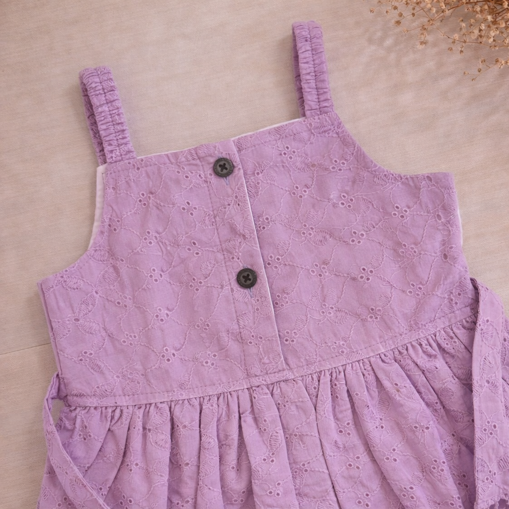 Hakoba Frock- Purple
