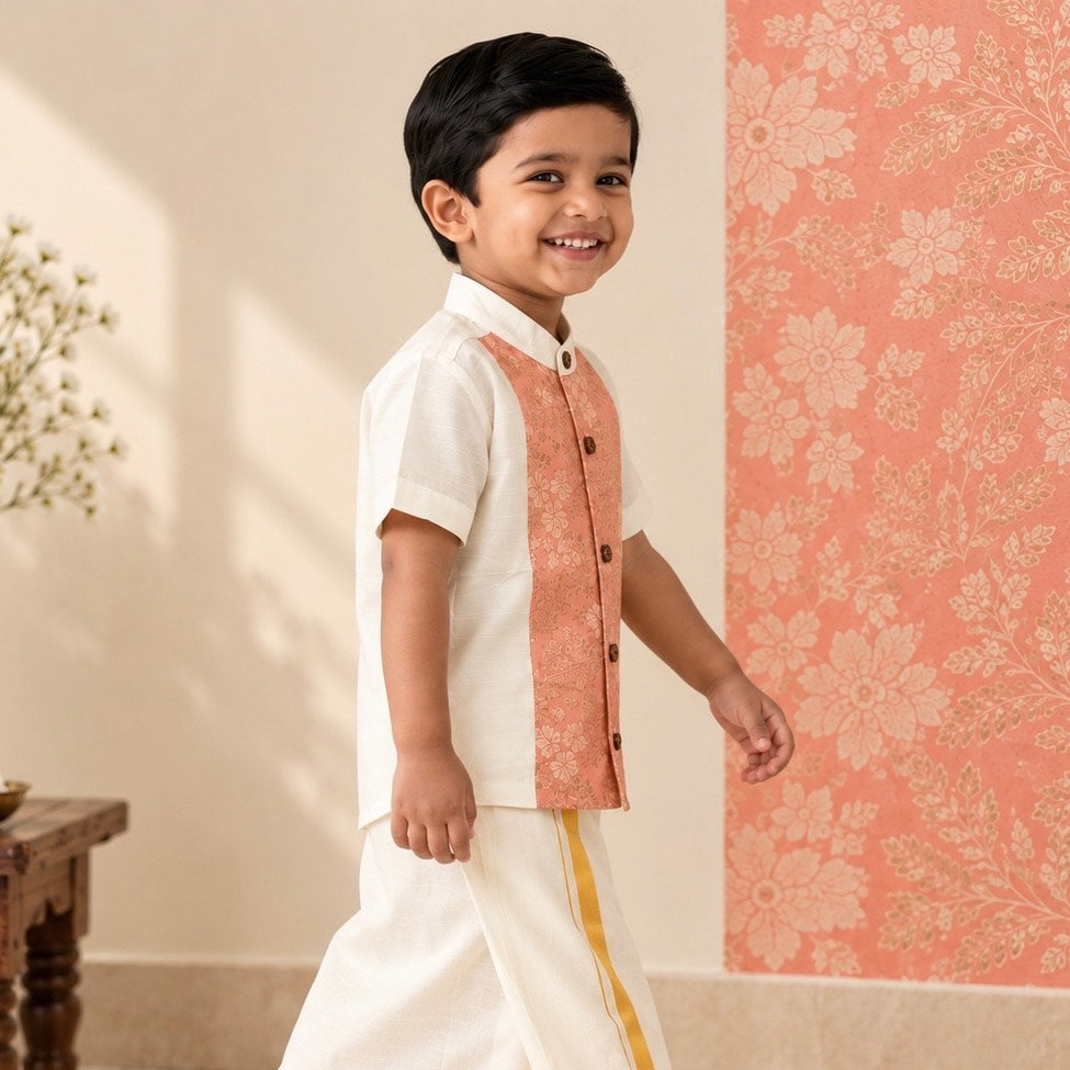 Kids Ethnic - Ponniyin Royal Shirt