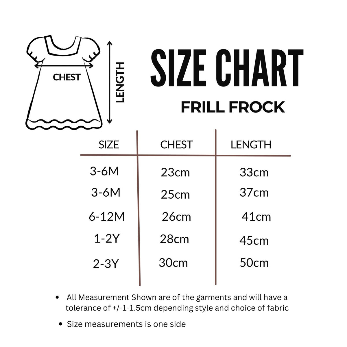 Little Daisy Frill Frock