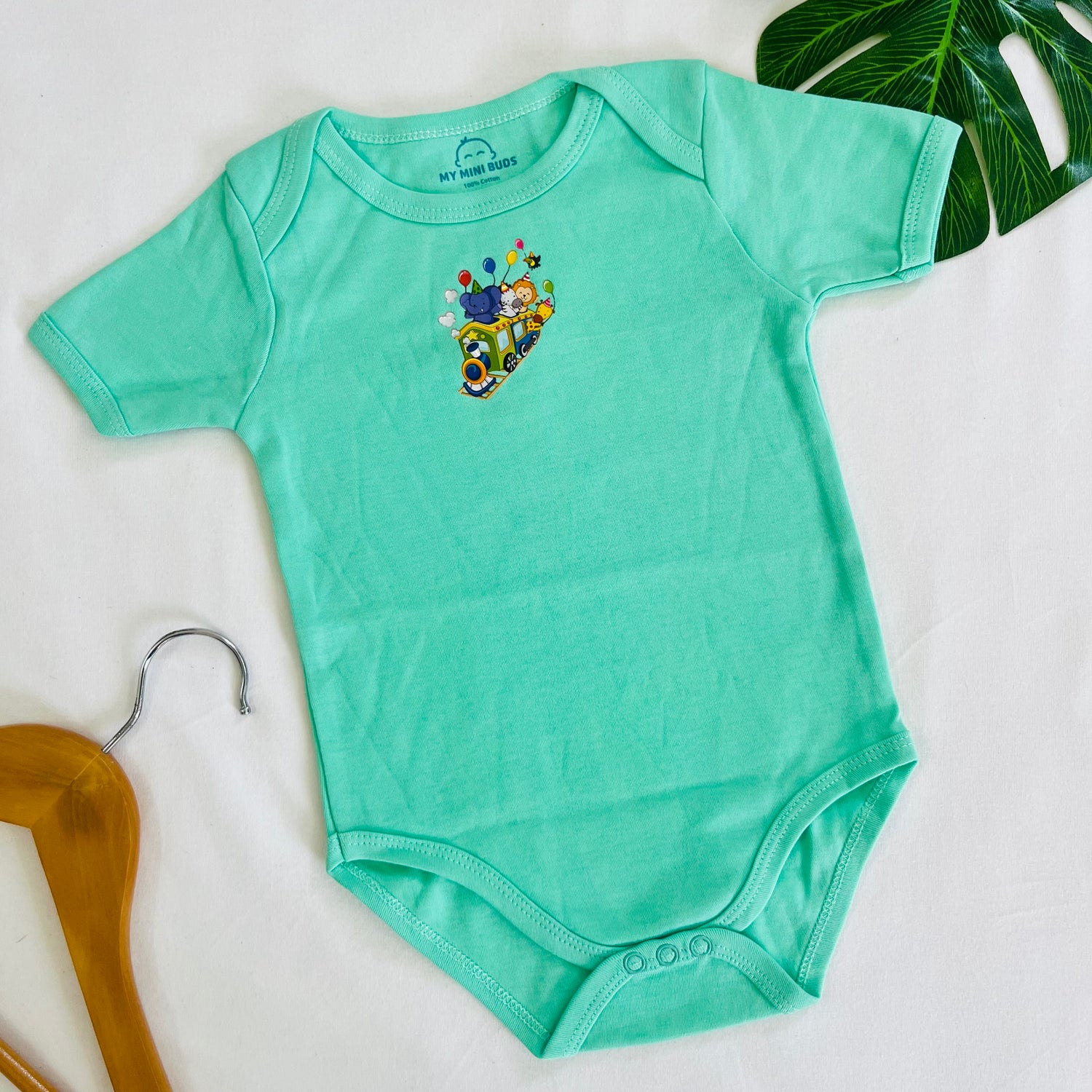Green Train - Rompers