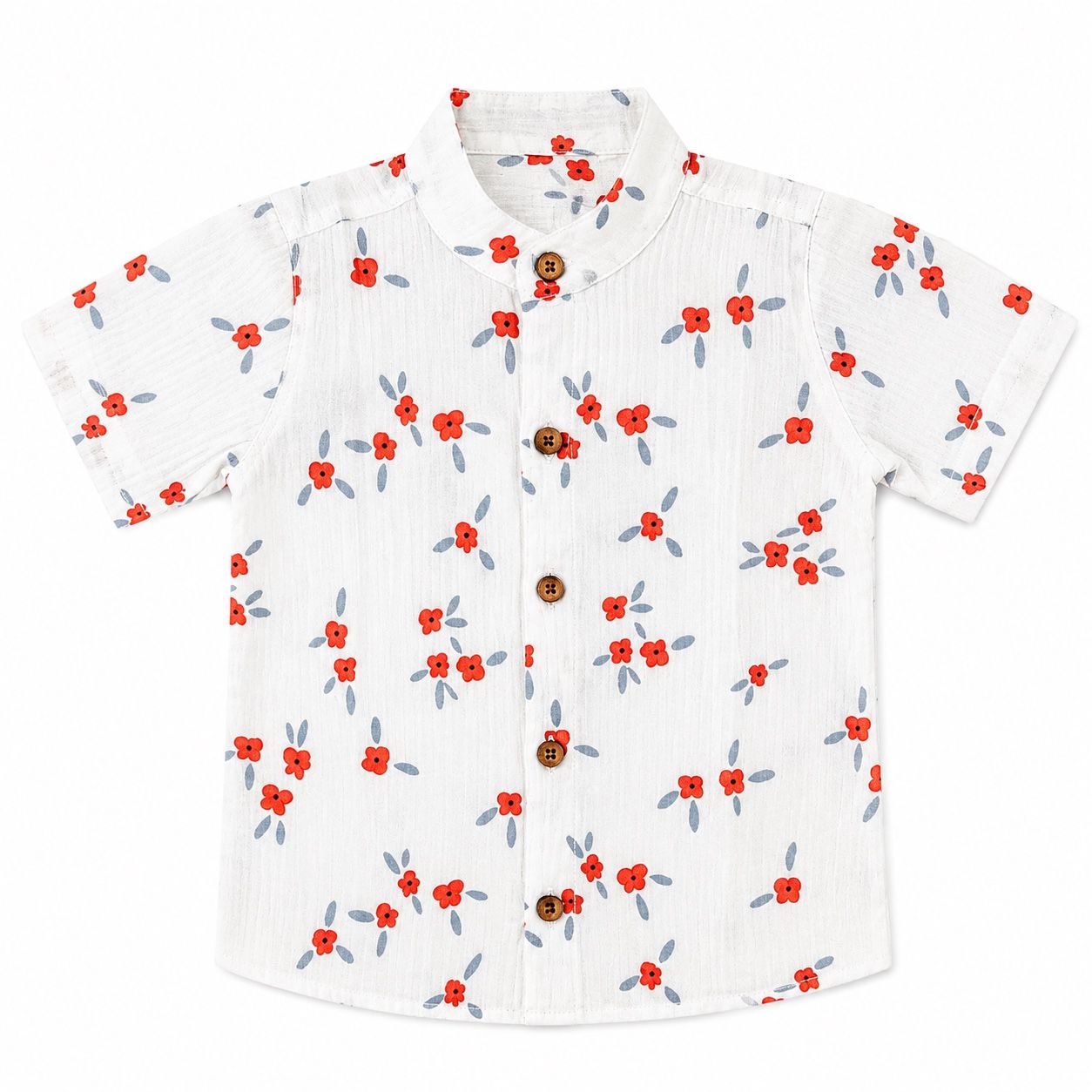 Red Floral - Shirt