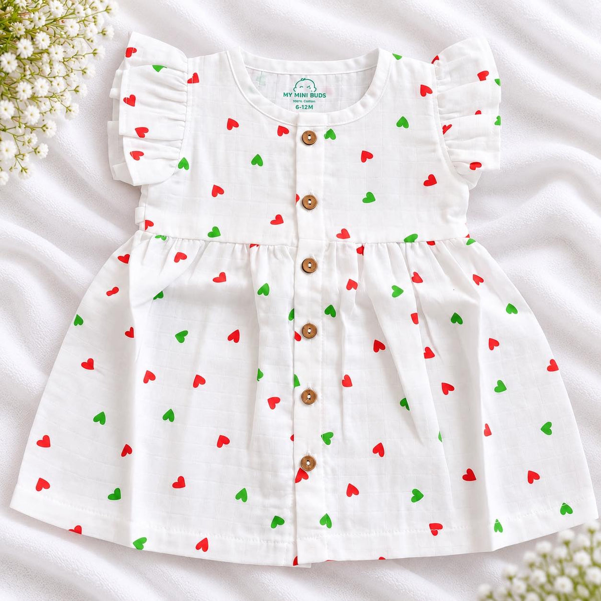 Ruby Clover Frill Frock