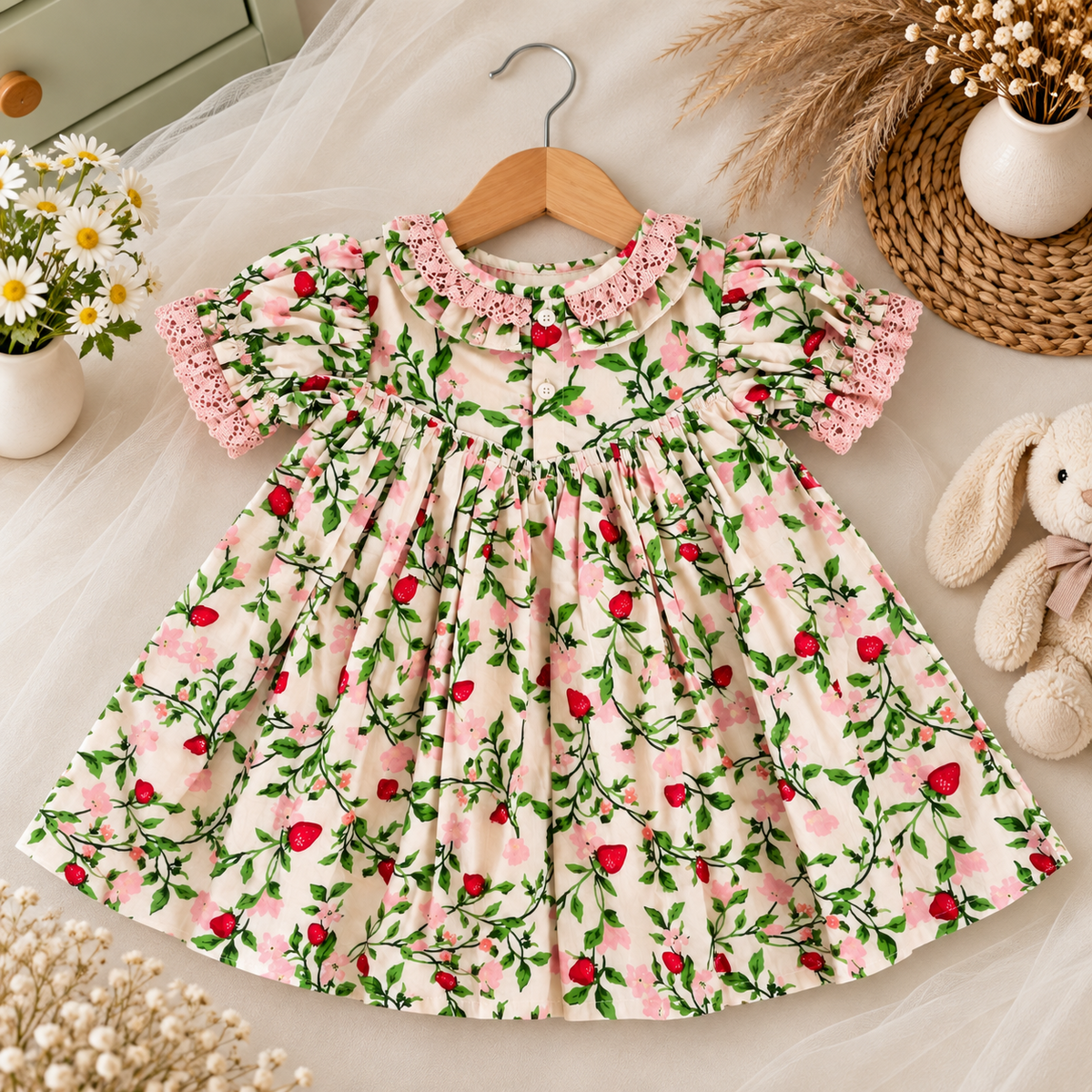 Strawberry Blossom-Frock