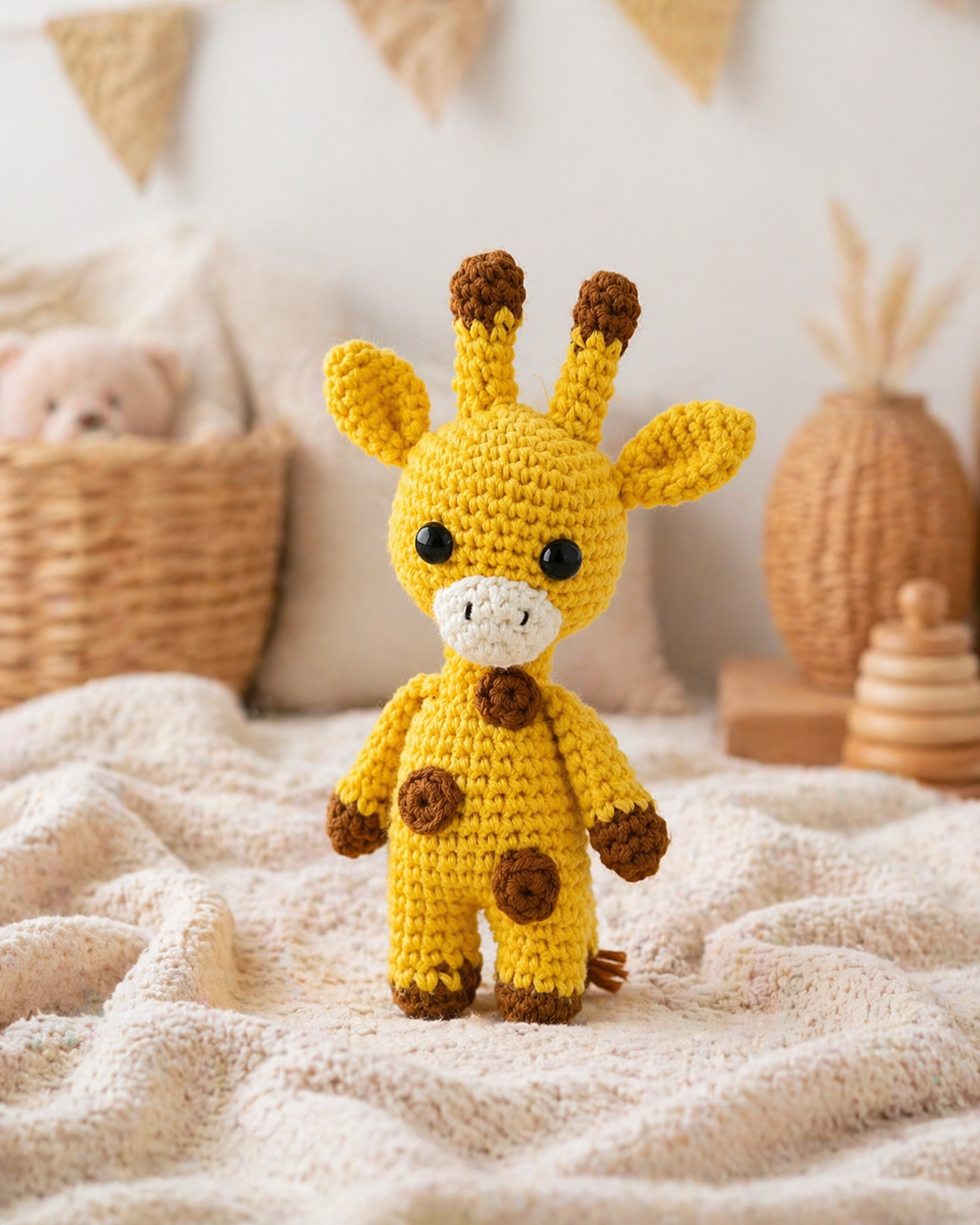 Crochet Toy-Giraffe-Handmade