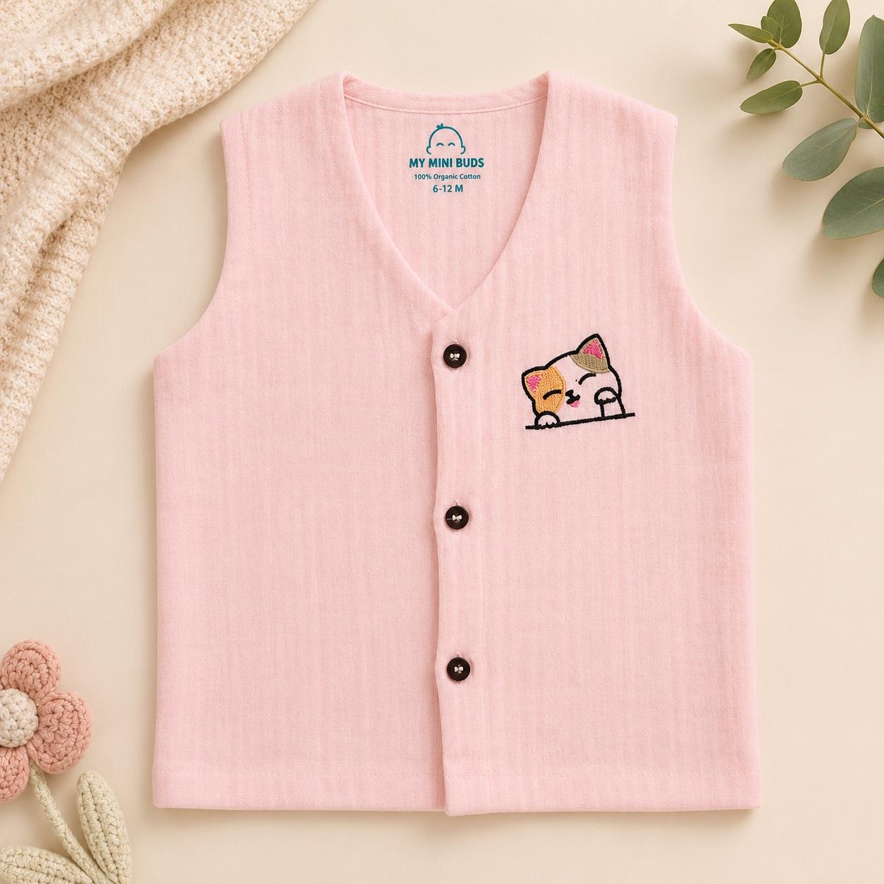 Pink Cat - Vest