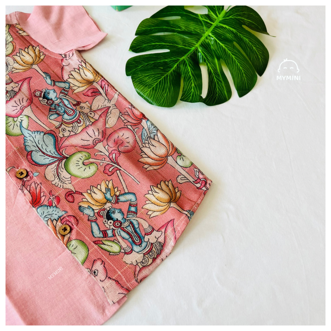 A Ethnic Shirt - Divine Bloom Shirt