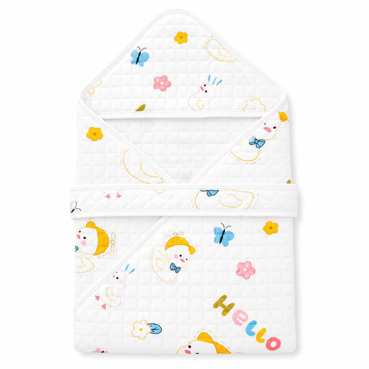 Hooded Towel wrapper - Duck