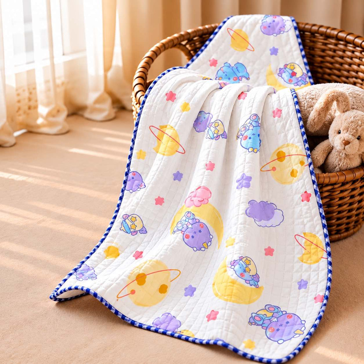 Little Dion -2 layer Blanket 85*85cm