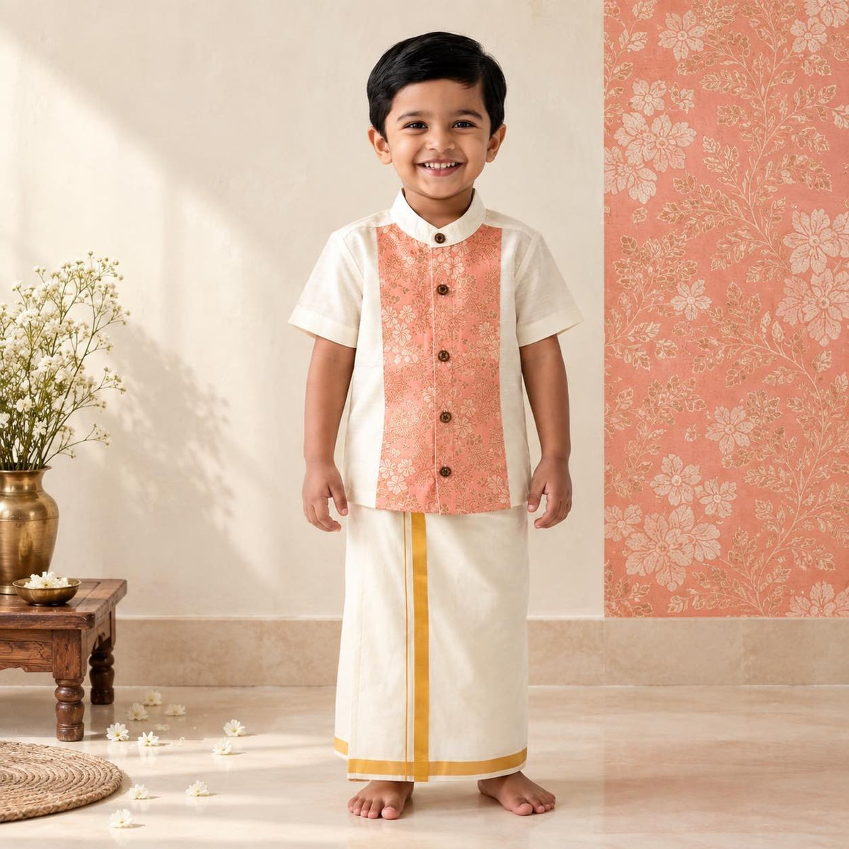 Kids Ethnic - Ponniyin Royal Shirt