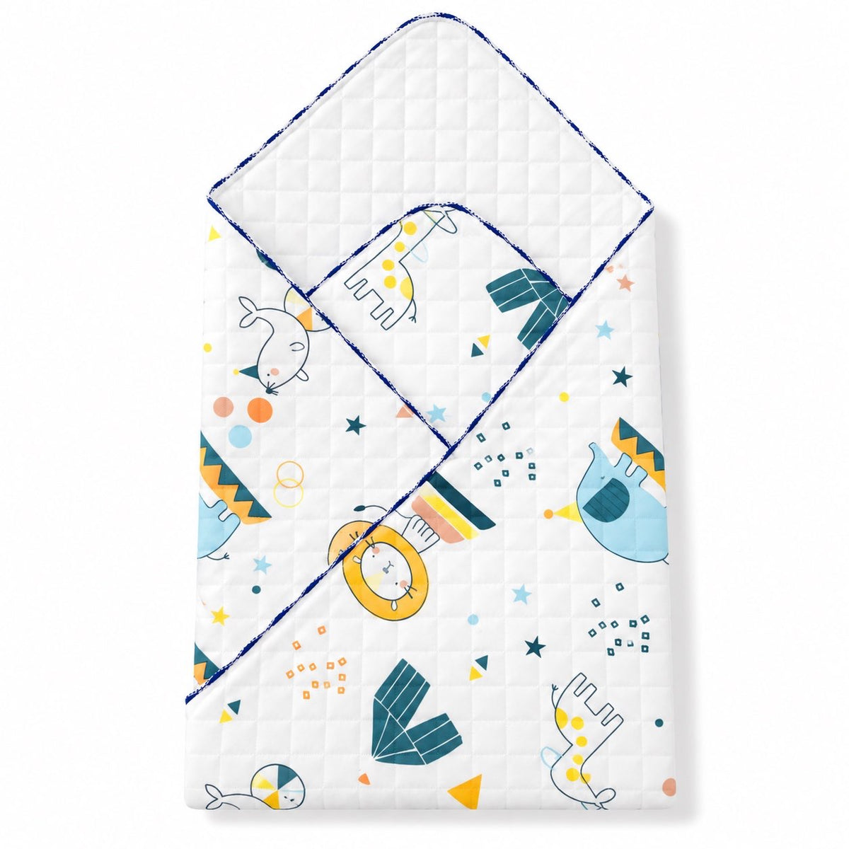 Wild animal -2 layer Blanket 85*85cm