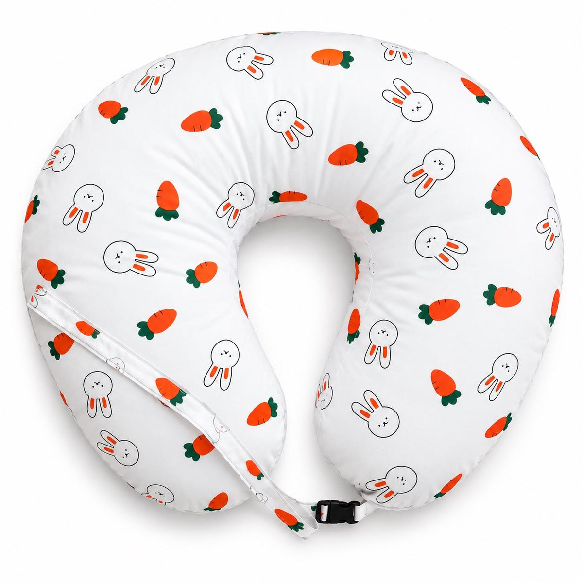 Feeding Pillow- Carrot print