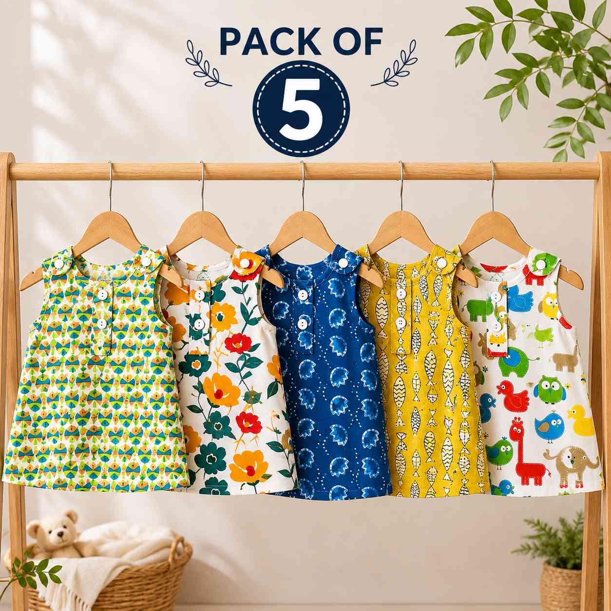 Pack of 5 - Jabla Shoulder Button